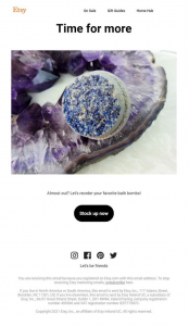 25+ Ecommerce Replenishment Email Templates and Examples - RetainIQ