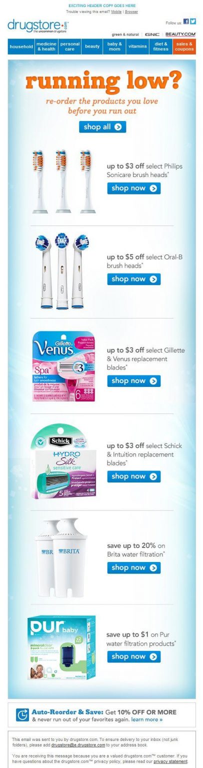 25+ Ecommerce Replenishment Email Templates and Examples - RetainIQ
