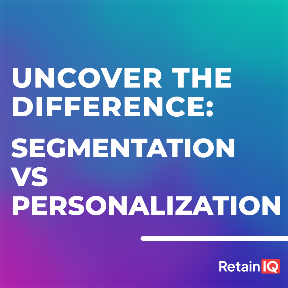 Uncover the Difference: Segmentation vs Personalization